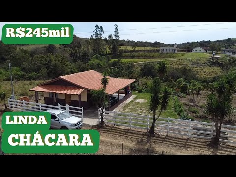 Chácara à venda em Siqueira Campos - PR — **vendida**CHÁCARA 4.000m² RIBEIRÃO + CASA NOVA várias FRUTAS R$245mil. (REF #370)
