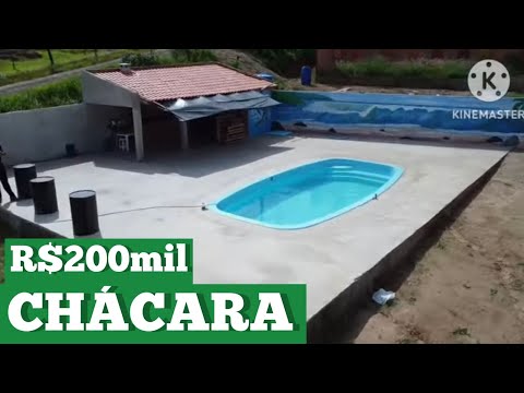 Chácara à venda em Ibaiti - PR — **vendida**CHÁCARA COM EDÍCULA + PISCINA + 140M² DE CONSTRUÇÃO IBAITI-PR R$200mil (REF #384)