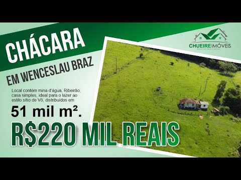 Casa à venda em Siqueira Campos - PR — 51.000M2 (indisponível) MINA + CASA SIMPLES WENCESLAU BRÁZ-PR R$220MIL (REF #699)