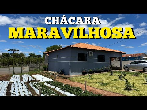 Chácara à venda em Siqueira Campos - PR — CHÁCARA MARAVILHOSA COM PLANTIO E ÁREA GOURMET R$275mil (REF #77)