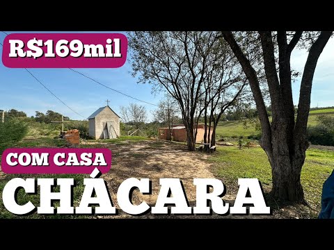 Chácara à venda em Siqueira Campos - PR — CHÁCARA COM CASA ÁREA DE PLANTIO RIACHO SOMENTE R$169mil (REF #81)